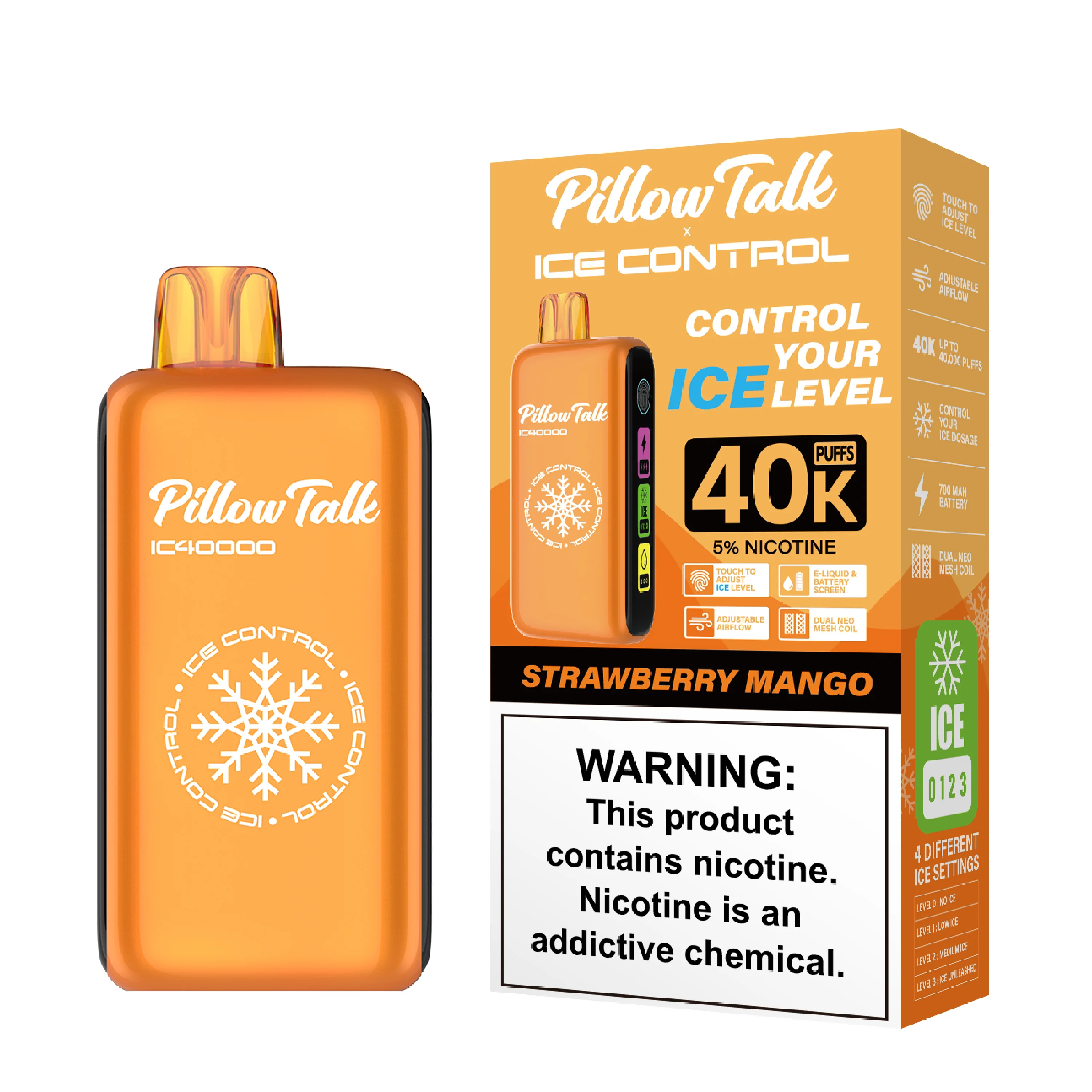 PILLOW TALK 40K:PT40 STRAWBERRY MANGO