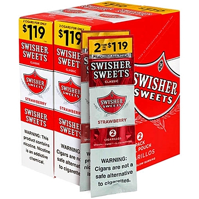 SWISHER SWEETS CIGARILLOS $1.19 (60 CIGARS) SWISHER SWEETS CIGARILLOS $1.19 (60 CIGARS)