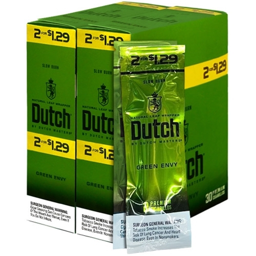 DUTCH $1.29 2-PACK (60 CIGARS)