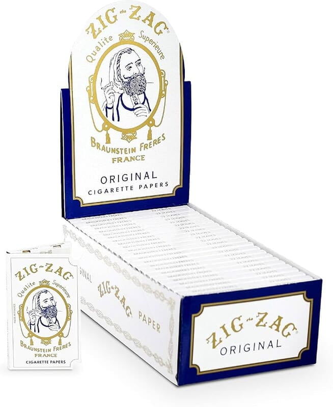 ZIG ZAG:PAPERS WHITE 11/2