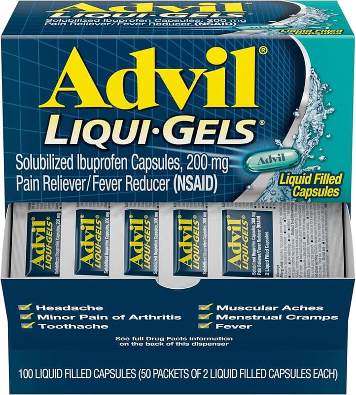 ADVIL LIQUI GEL CAPS