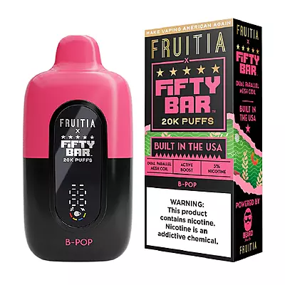 FIFTY BAR 20K FRUITIA FIFTY BAR 20K FRUITIA