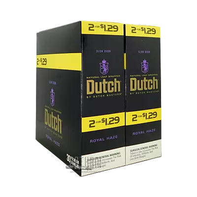 DUTCH $1.29 2-PACK (60 CIGARS)