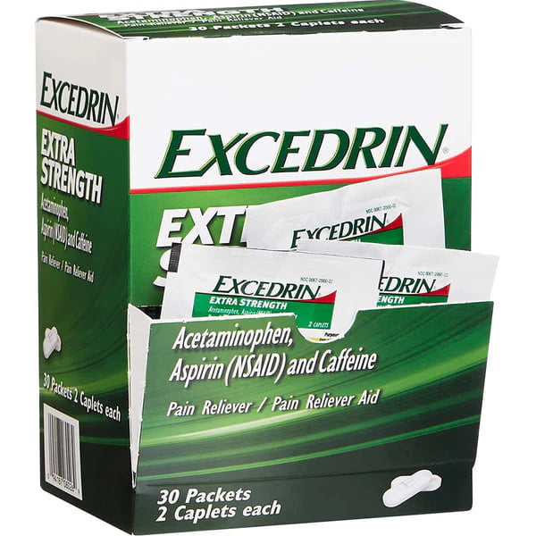 EXCEDRIN CAPLETS EXTRA STRENGTH DISPENSER