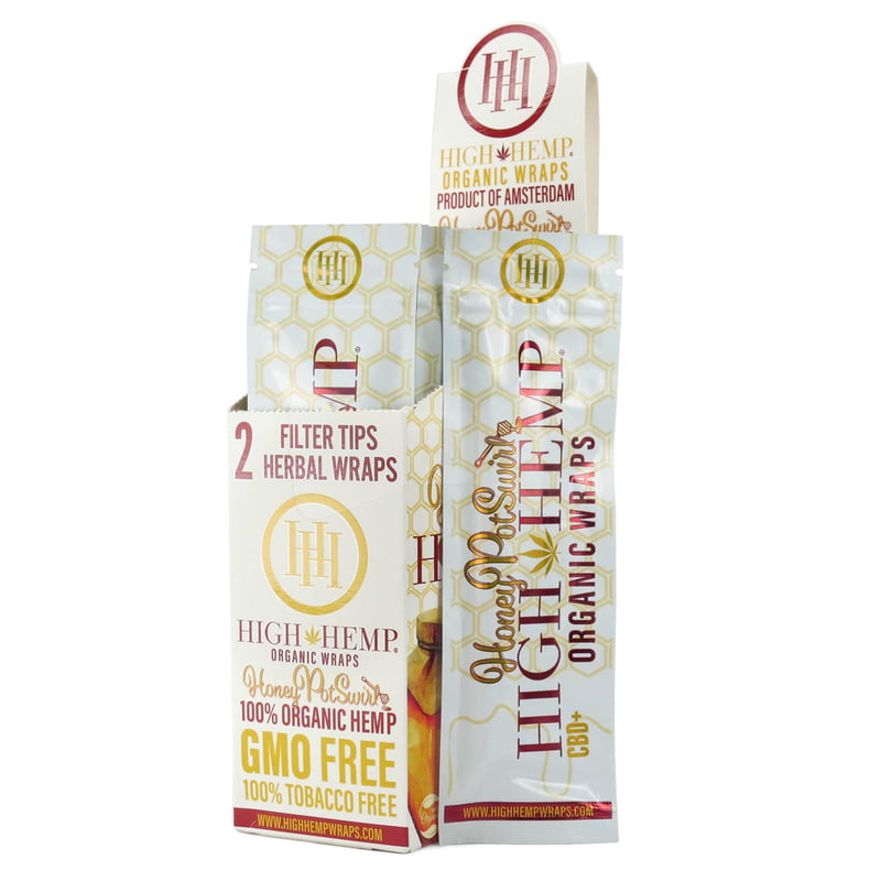 HIGH HEMP HONEY POT SWIRL WRAPS