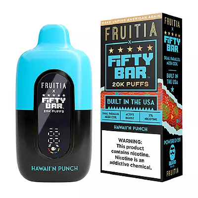 FIFTY BAR 20K FRUITIA FIFTY BAR 20K FRUITIA