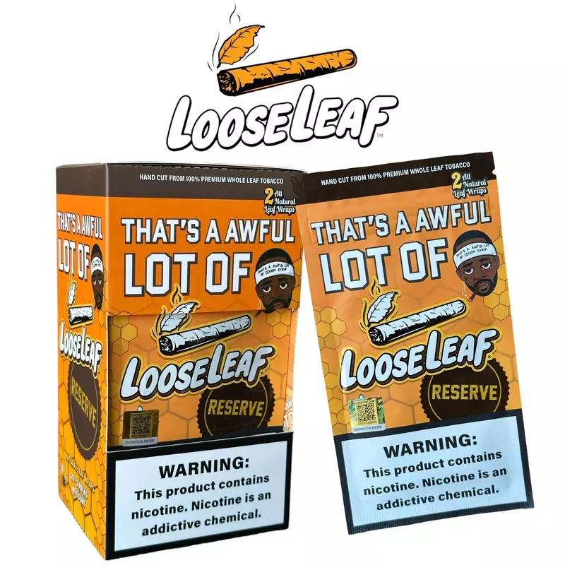 LOOSE LEAF WRAP NON PRICE 2PK RESERVE