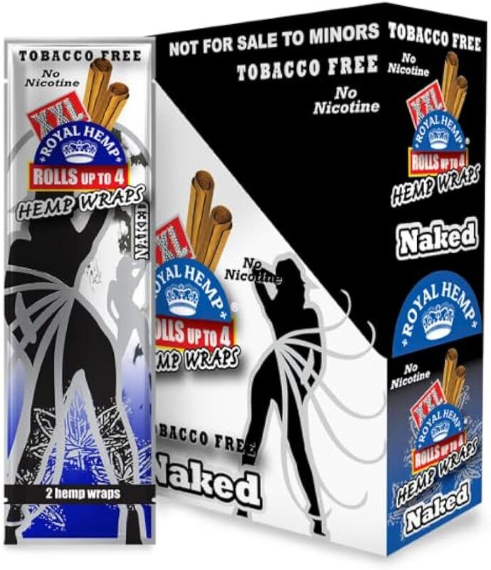 ROYAL BLUNTS HEMP WRAPS NAKED ROYAL BLUNTS HEMP WRAPS NAKED