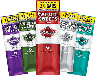SWISHER SWEETS CIGARILLOS $1.19 (60 CIGARS) SWISHER SWEETS CIGARILLOS $1.19 (60 CIGARS)