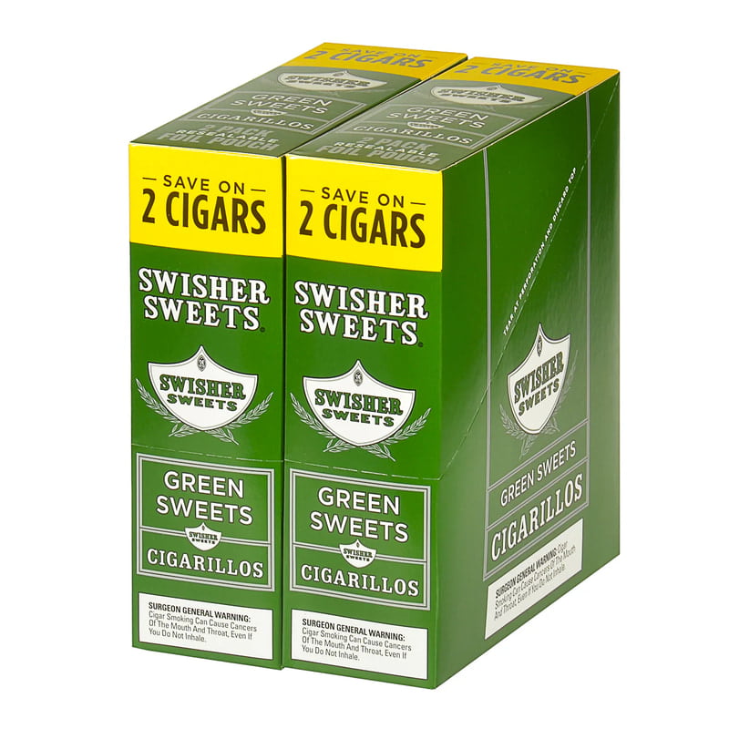 SWISHER SWEETS:GREEN SWEET $1.29