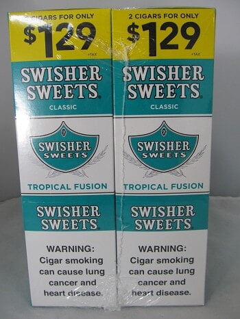 SWISHER SWEETS:TROPICAL $1.29