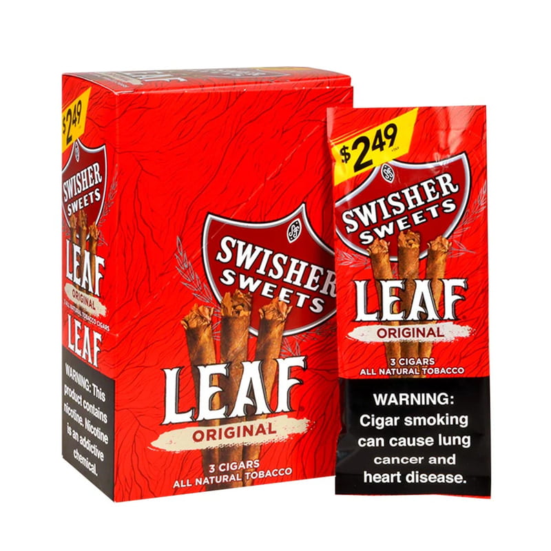 SWISHER SWEETS:SS LEAF ORIGINAL $2.49