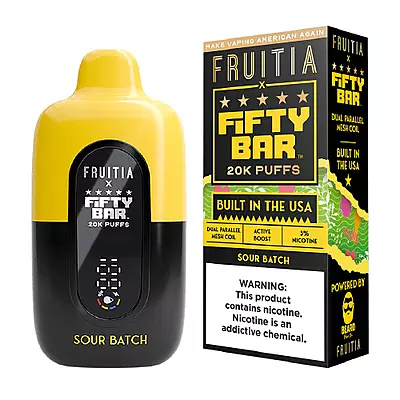 FIFTY BAR 20K FRUITIA FIFTY BAR 20K FRUITIA