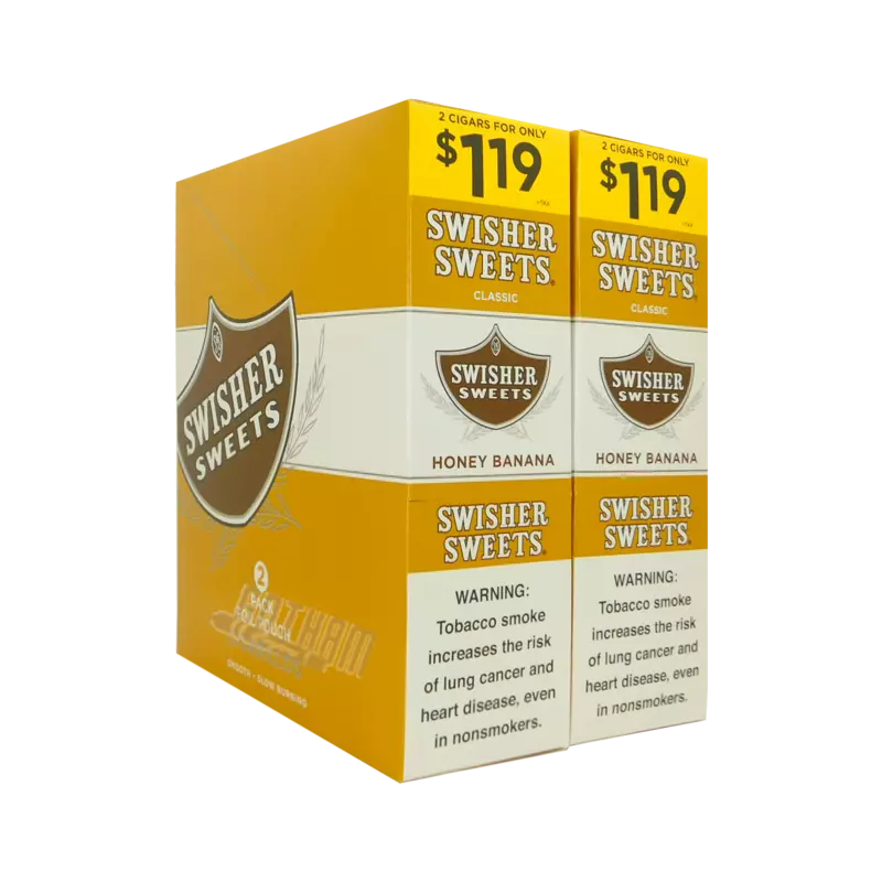 SWISHER SWEETS CIGARILLOS $1.19 (60 CIGARS)