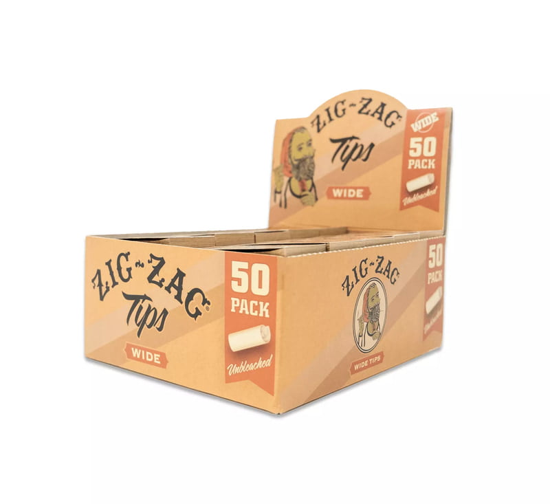 ZIG ZAG:TIPS UNBLEACHED WIDE ZIG ZAG:TIPS UNBLEACHED WIDE