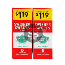SWISHER SWEETS CIGARILLOS $1.19 (60 CIGARS)
