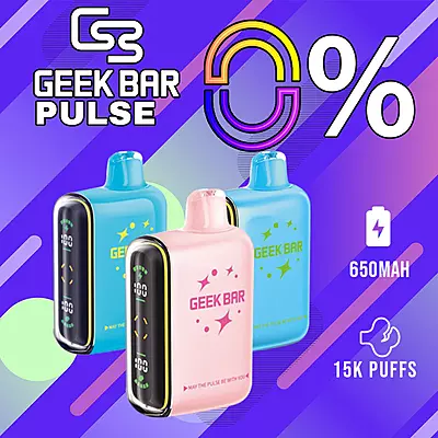 Geek Bar Pulse 0 Nic Geek Bar Pulse 0 Nic