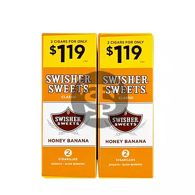 SWISHER SWEETS CIGARILLOS $1.19 (60 CIGARS) SWISHER SWEETS CIGARILLOS $1.19 (60 CIGARS)