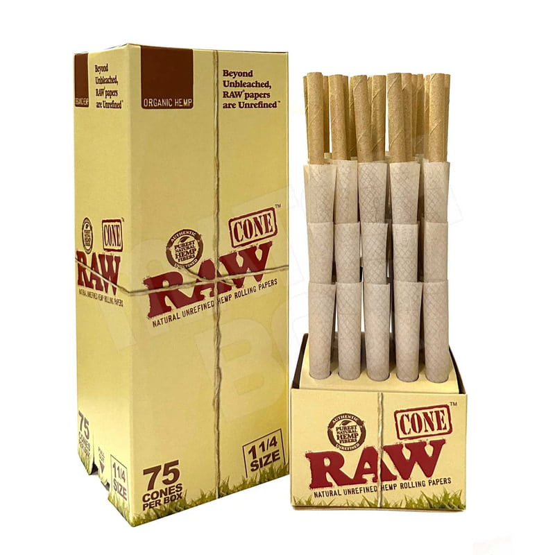 RAW:75CT ORGANIC 1 1/4