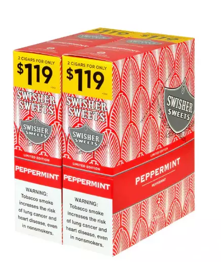SWISHER SWEETS CIGARILLOS $1.19 (60 CIGARS)