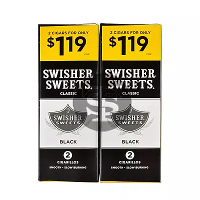 SWISHER SWEETS CIGARILLOS $1.19 (60 CIGARS) SWISHER SWEETS CIGARILLOS $1.19 (60 CIGARS)
